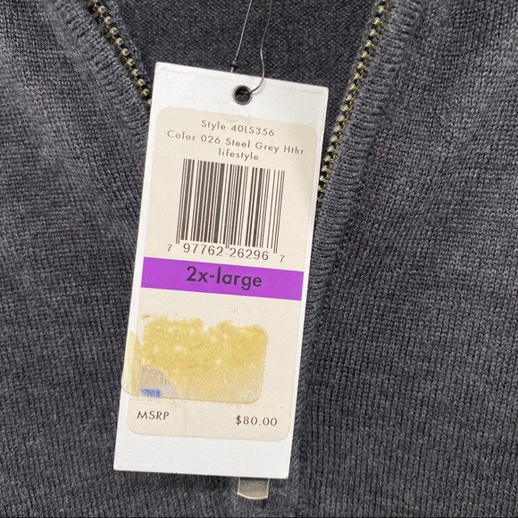 NWT Calvin Klein Extra Fine Merino Wool Sweater - Picture 5 of 12